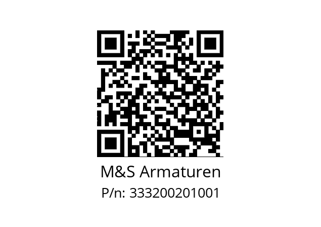   M&S Armaturen 333200201001