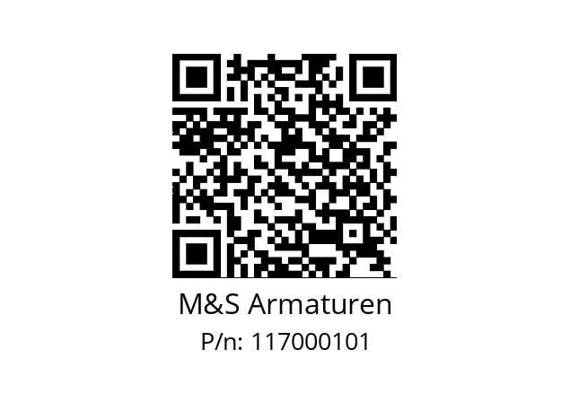   M&S Armaturen 117000101