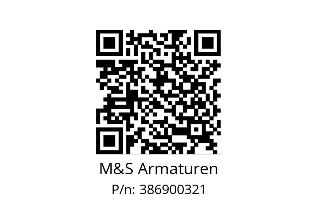   M&S Armaturen 386900321