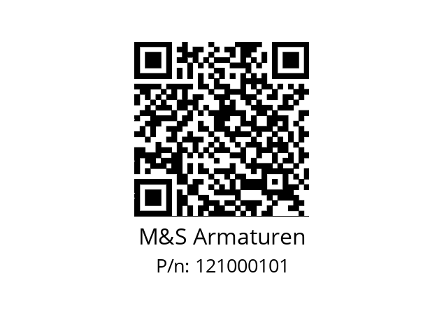   M&S Armaturen 121000101