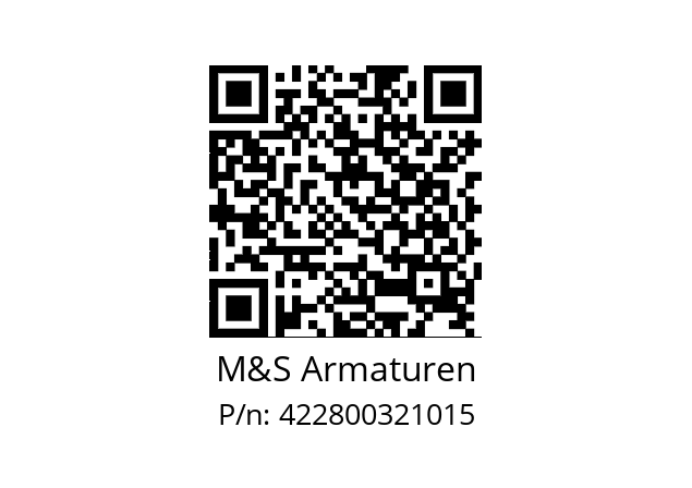   M&S Armaturen 422800321015