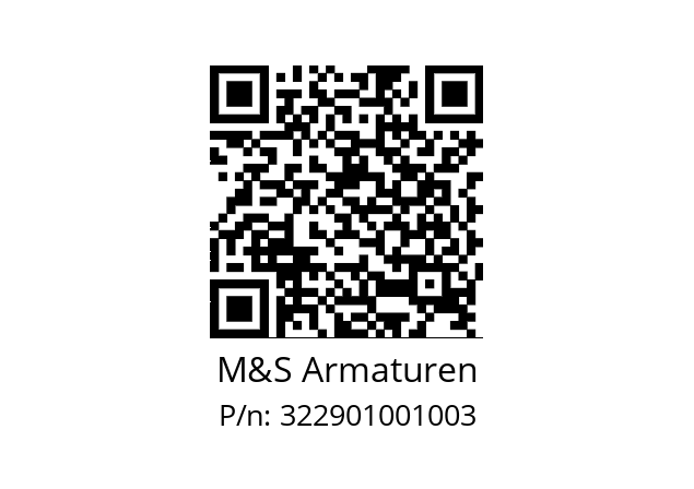   M&S Armaturen 322901001003