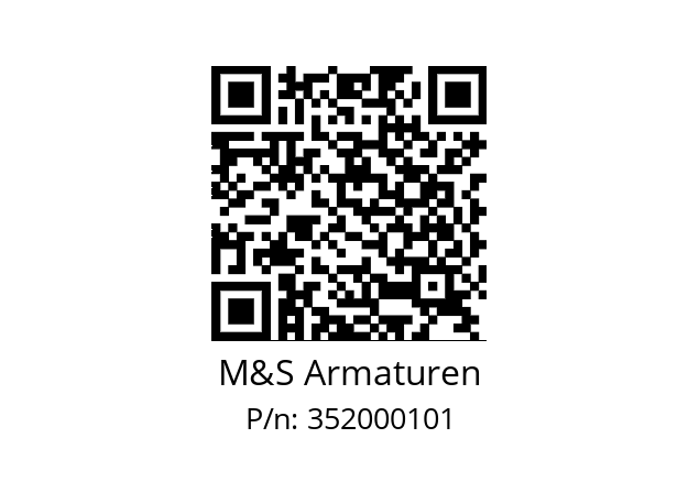   M&S Armaturen 352000101