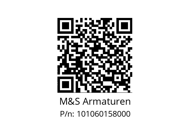   M&S Armaturen 101060158000