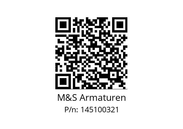   M&S Armaturen 145100321