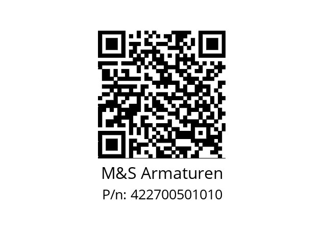   M&S Armaturen 422700501010