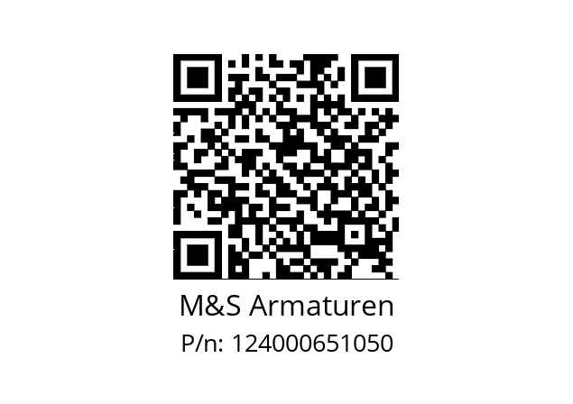   M&S Armaturen 124000651050