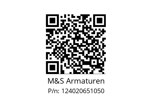   M&S Armaturen 124020651050