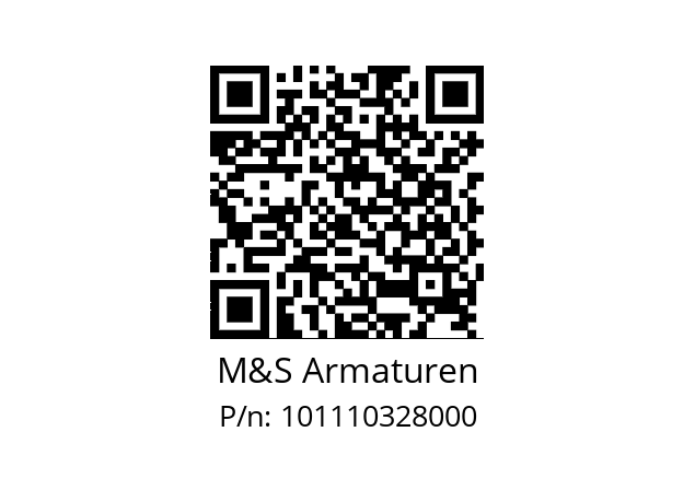   M&S Armaturen 101110328000