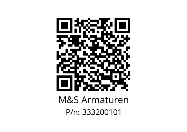   M&S Armaturen 333200101