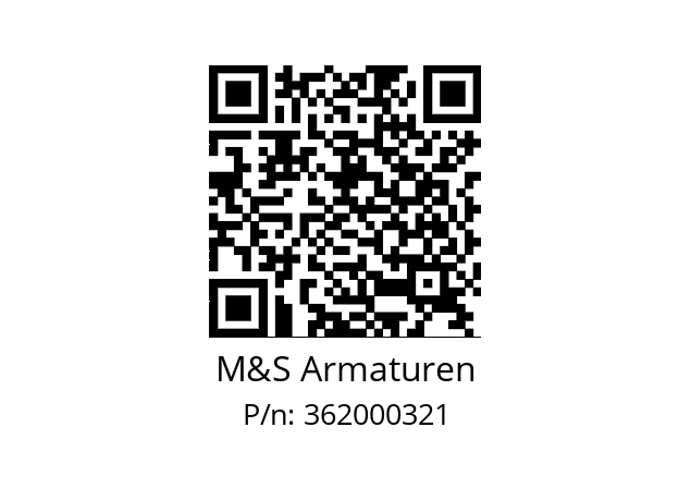   M&S Armaturen 362000321