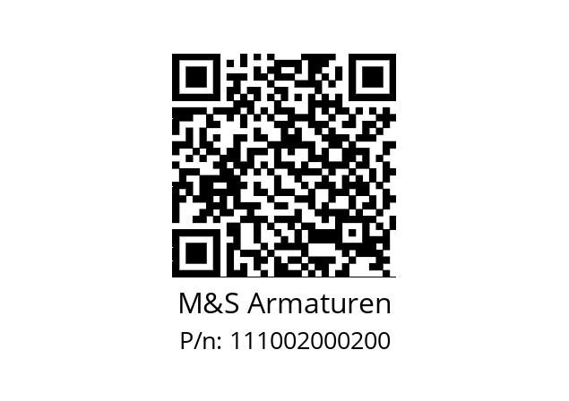   M&S Armaturen 111002000200