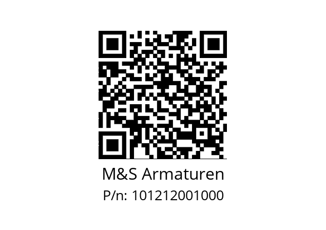   M&S Armaturen 101212001000