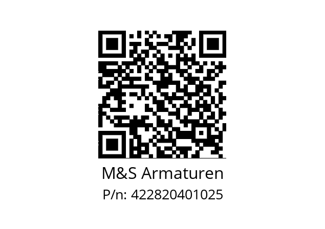   M&S Armaturen 422820401025