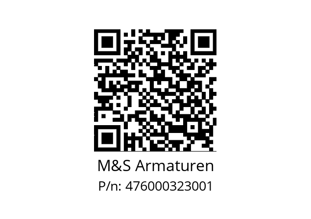   M&S Armaturen 476000323001