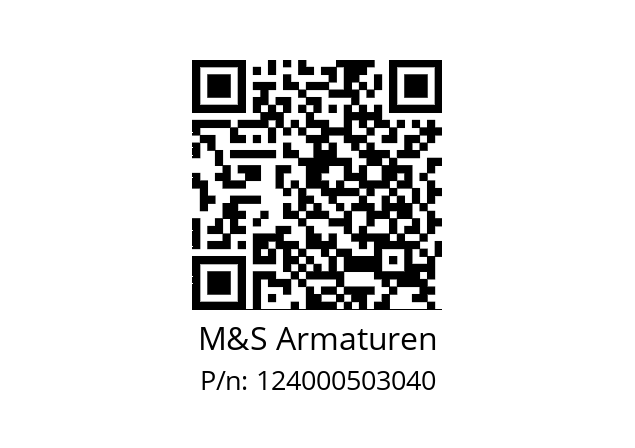   M&S Armaturen 124000503040