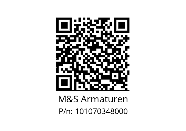   M&S Armaturen 101070348000