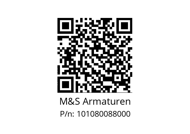   M&S Armaturen 101080088000