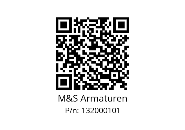   M&S Armaturen 132000101