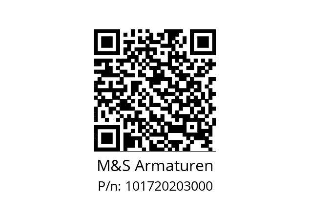   M&S Armaturen 101720203000