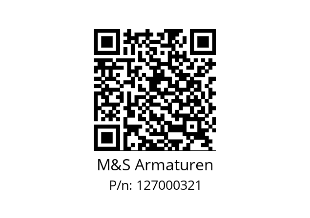   M&S Armaturen 127000321