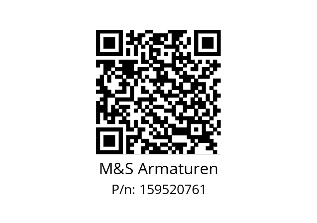   M&S Armaturen 159520761