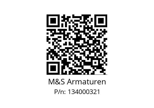   M&S Armaturen 134000321