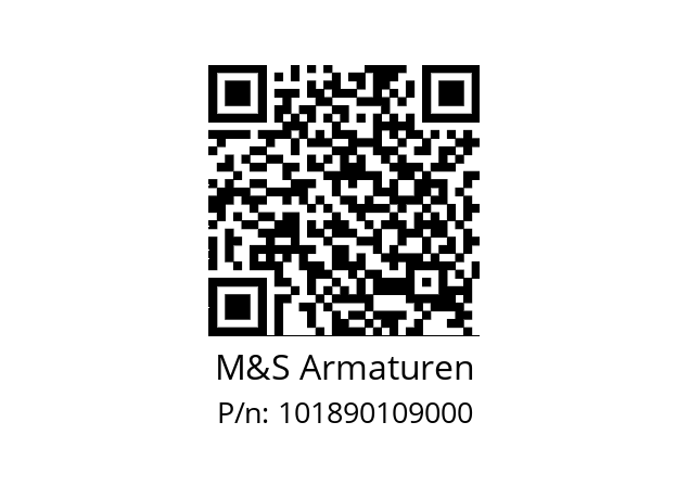   M&S Armaturen 101890109000