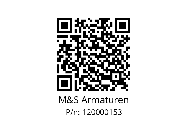   M&S Armaturen 120000153