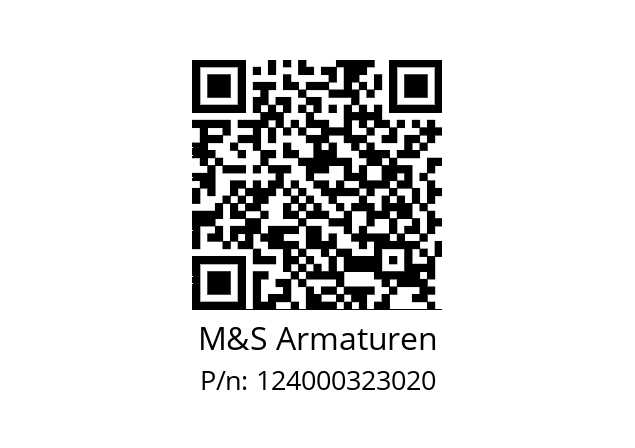   M&S Armaturen 124000323020