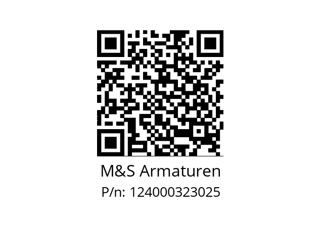   M&S Armaturen 124000323025