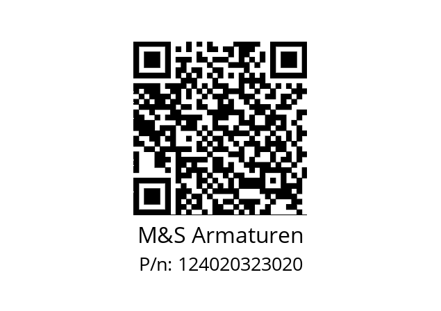   M&S Armaturen 124020323020