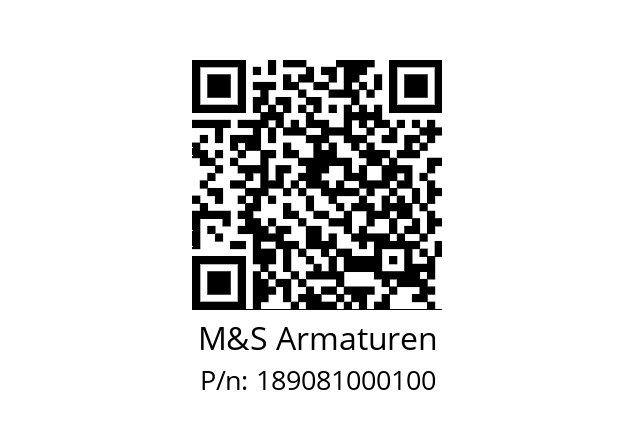   M&S Armaturen 189081000100