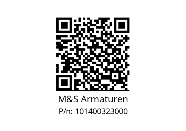   M&S Armaturen 101400323000