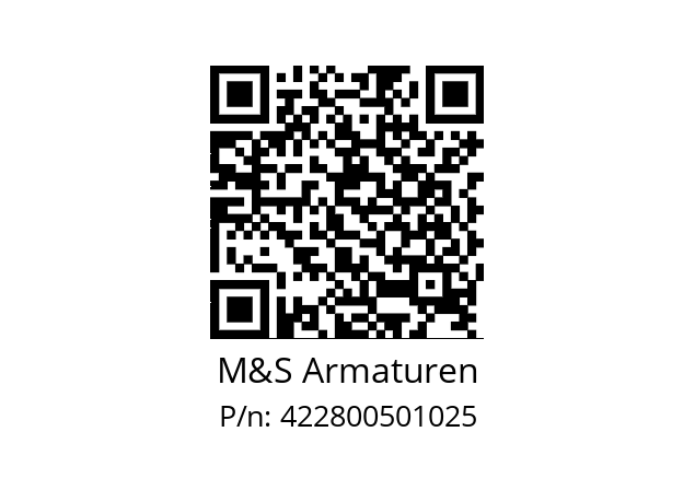   M&S Armaturen 422800501025