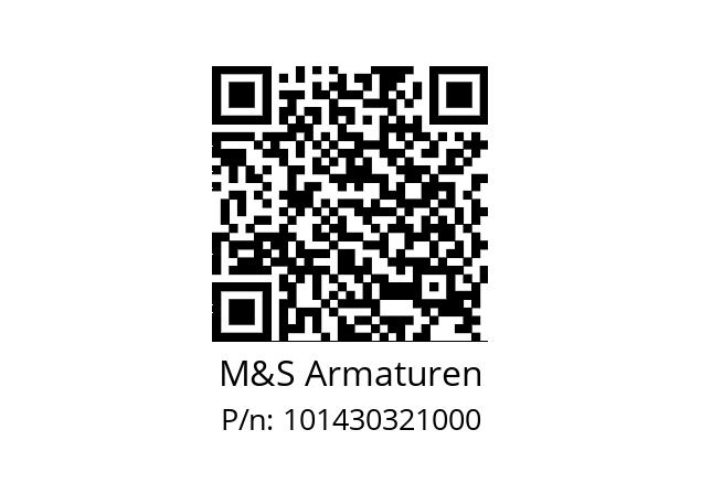   M&S Armaturen 101430321000