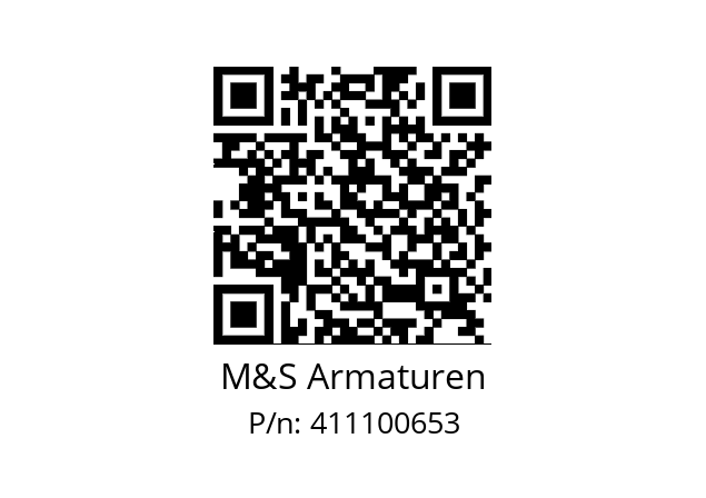   M&S Armaturen 411100653