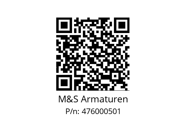   M&S Armaturen 476000501