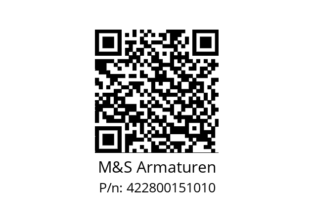   M&S Armaturen 422800151010