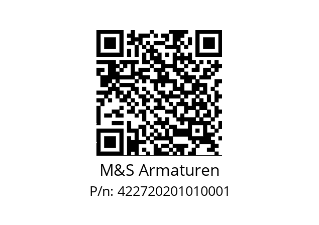   M&S Armaturen 422720201010001