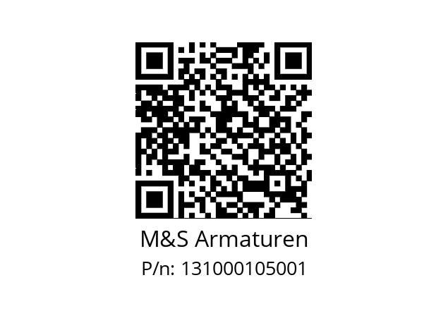   M&S Armaturen 131000105001