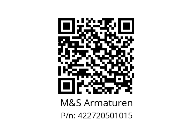   M&S Armaturen 422720501015