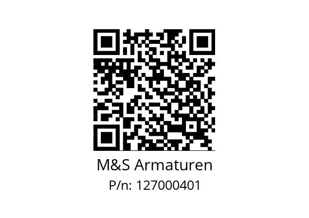   M&S Armaturen 127000401