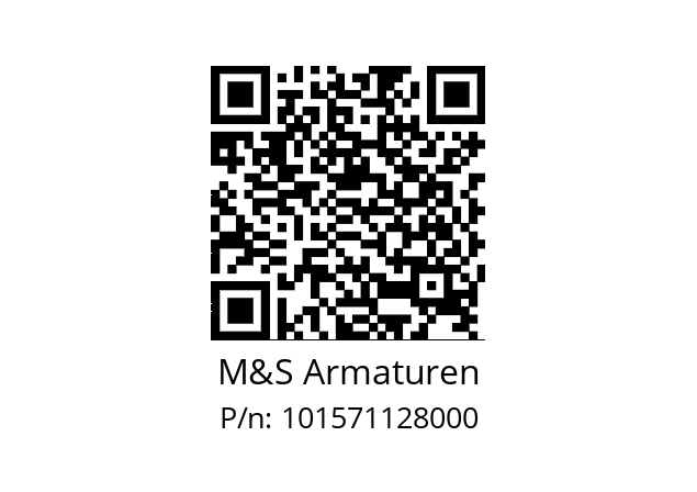   M&S Armaturen 101571128000