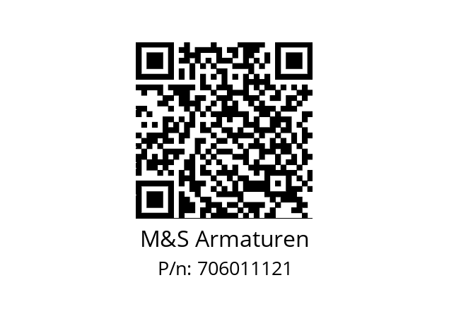   M&S Armaturen 706011121