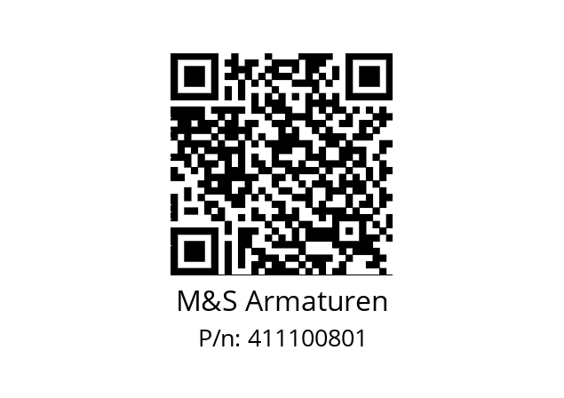   M&S Armaturen 411100801