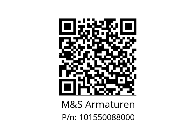   M&S Armaturen 101550088000