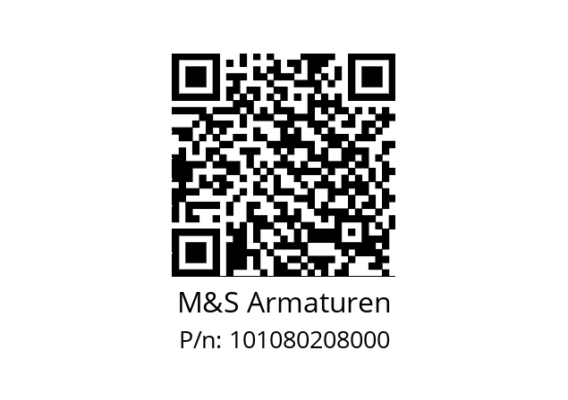   M&S Armaturen 101080208000