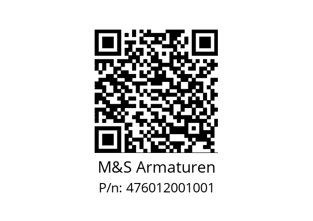   M&S Armaturen 476012001001