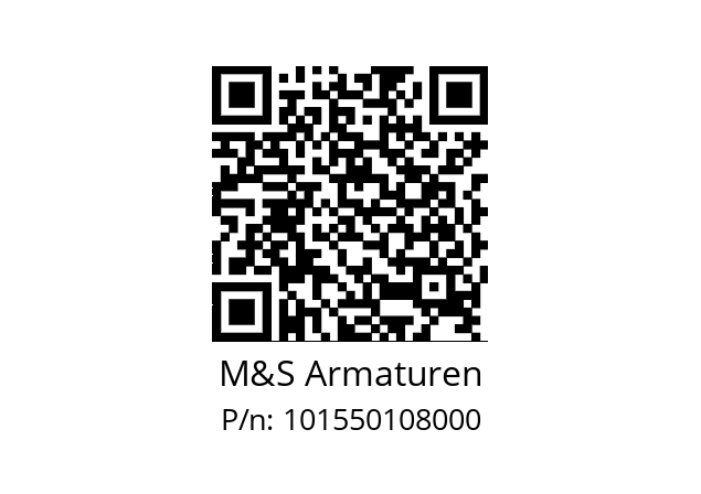   M&S Armaturen 101550108000